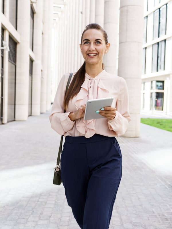 Trabajando como consultor en línea en un banco